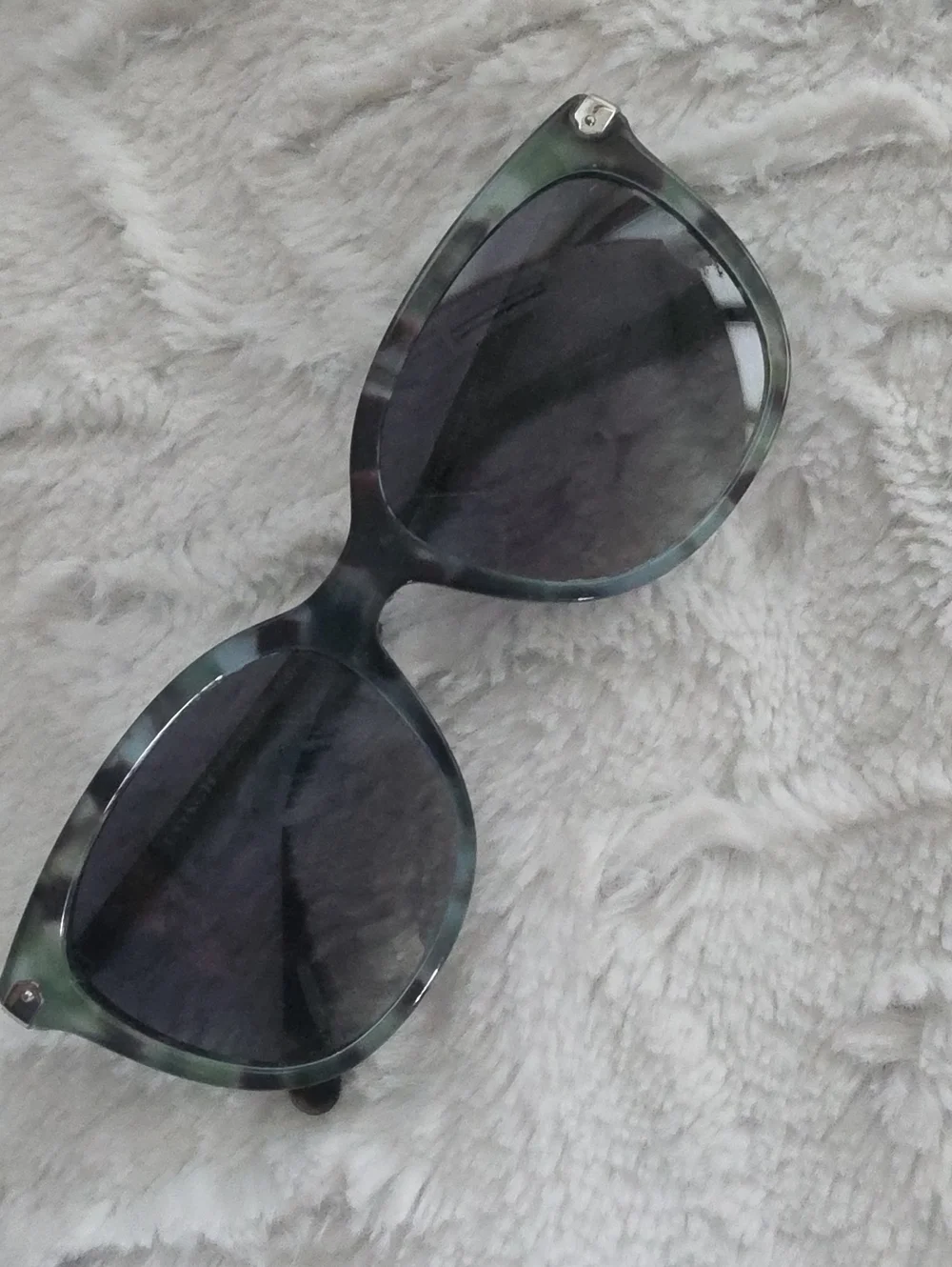 Coach Women's Green Tortoiseshell Sunglasses